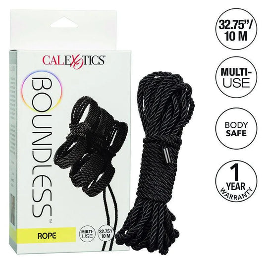 Corde Bdsm Noire En Coton 10M