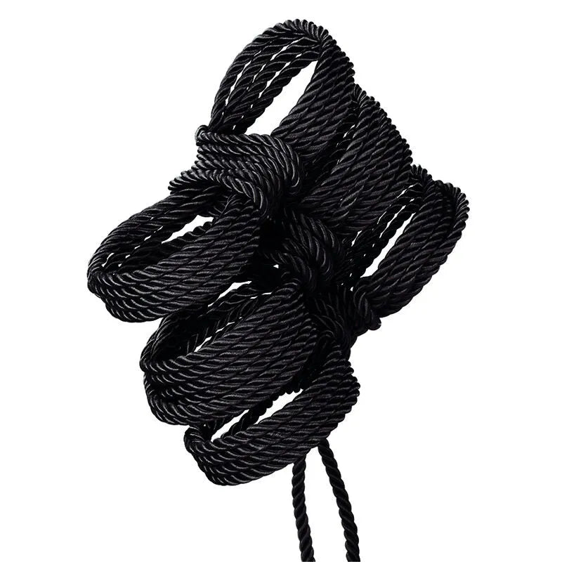 Corde Bdsm Noire En Coton 10M