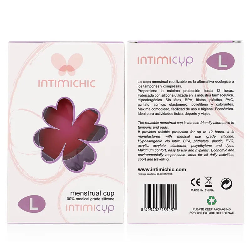 Coupe Menstruelle Silicone Médical Réutilisable Hypoallergénique