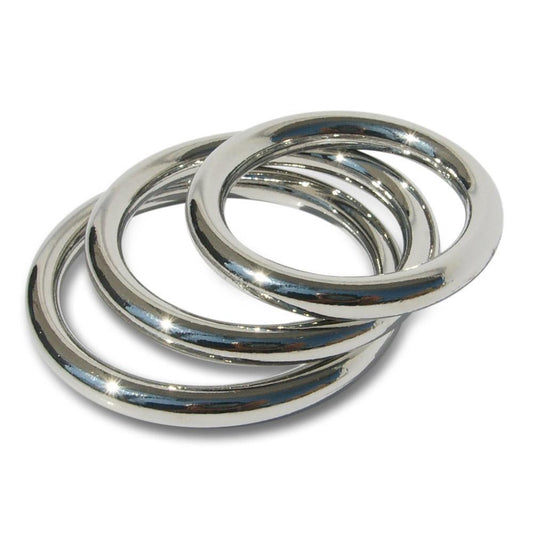 Metall-O-Ringe, 3er-Pack