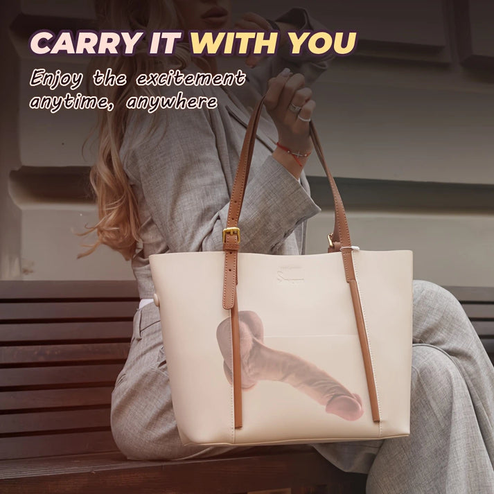 Ultrarealistischer Silikondildo zur G-Punkt- und Analstimulation mit leistungsstarkem Saugnapf für Männer und Frauen