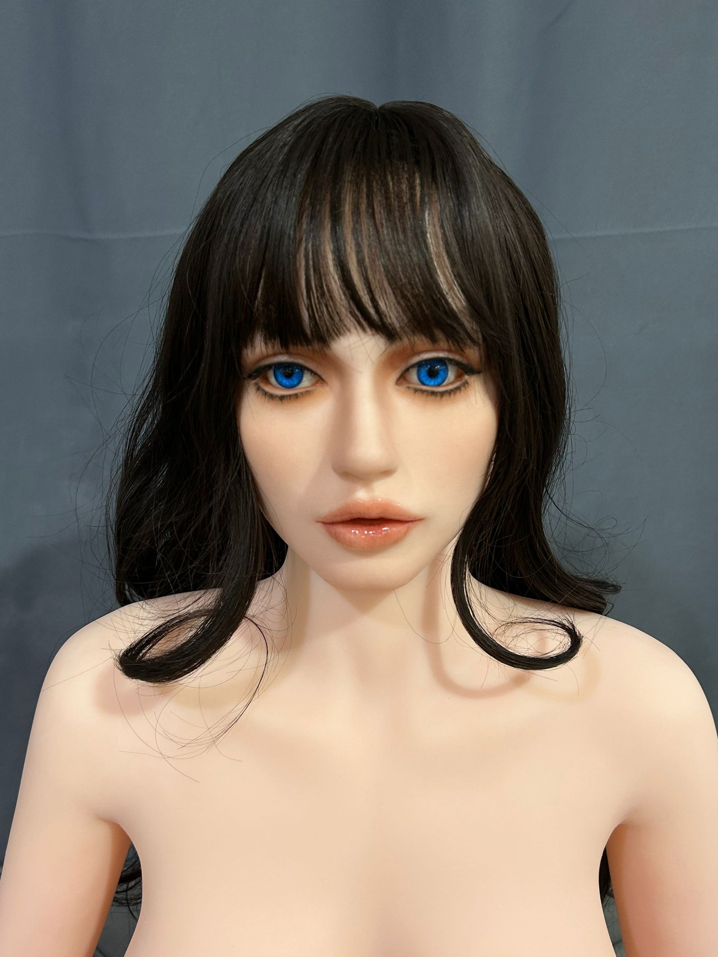 EU In Stock - 159cm/5ft3 E-Cup Silicone Head Sex Doll SG3 - Ada Natural