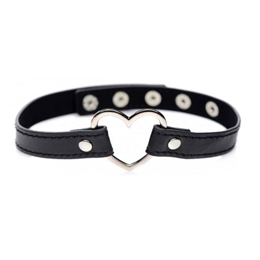 Dark Heart Chrome Heart Choker