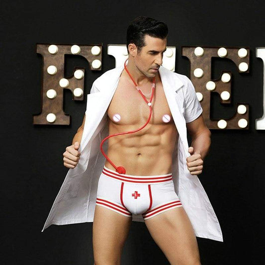 Doctor - Sexy Underwear Set Erotic Costume For Man