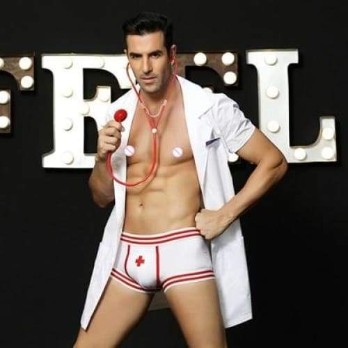 Doctor - Sexy Underwear Set Erotic Costume For Man