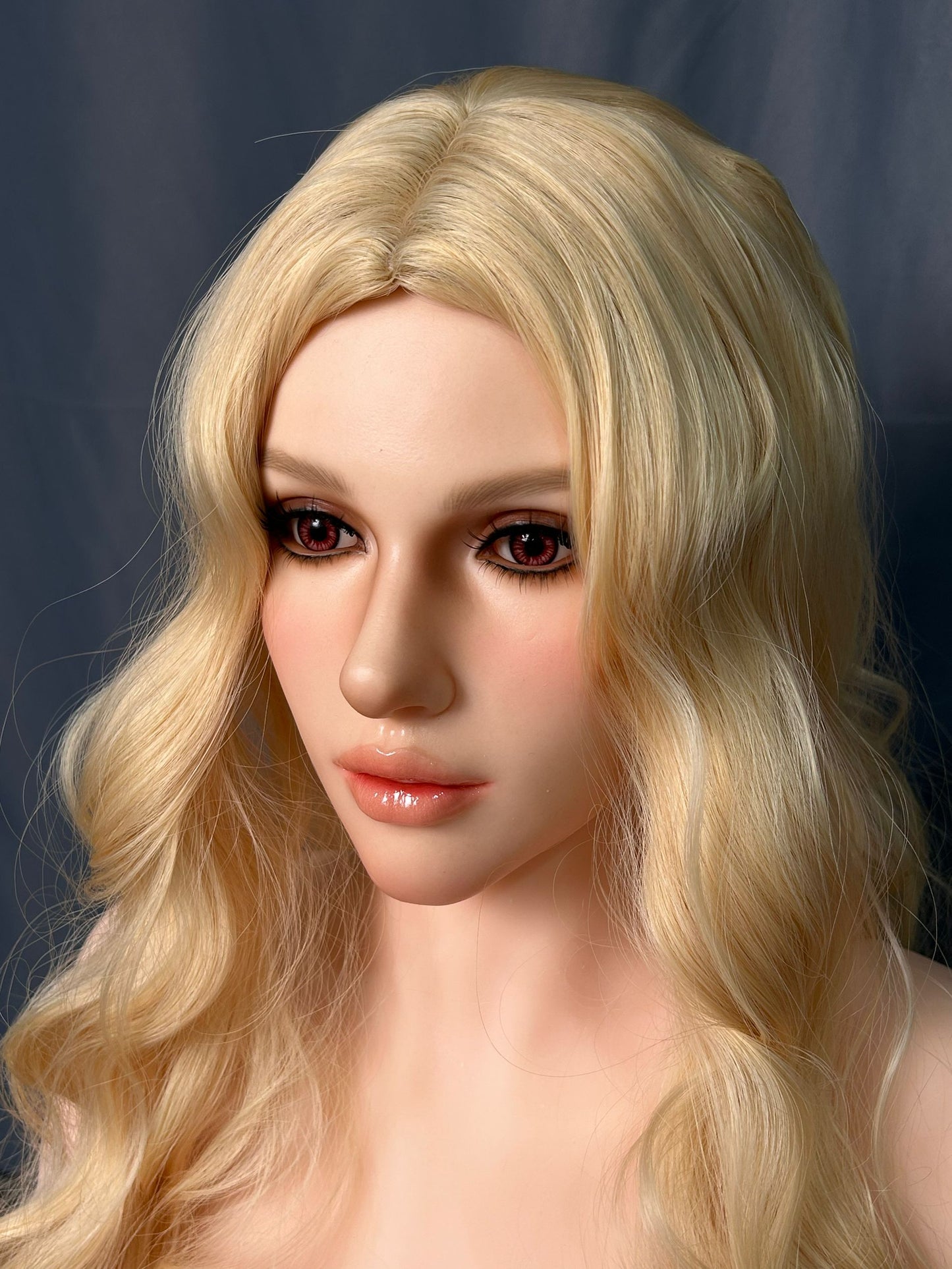 EU In Stock - 163cm/5ft4 C-Cup Silicone Head Blonde Sex Doll SG2 - Cecily Natural