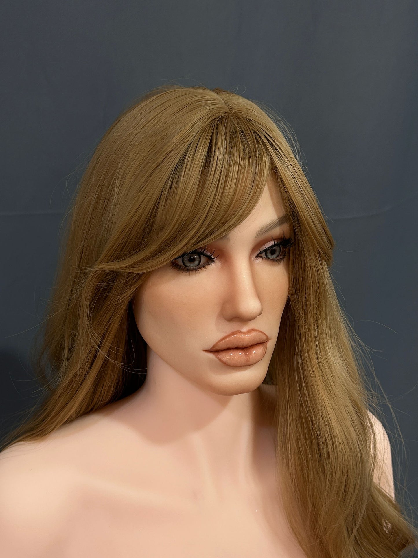 US In Stock - 164cm/5ft5 H-Cup Silicone Head Sex Doll SG1 - Amani Natural