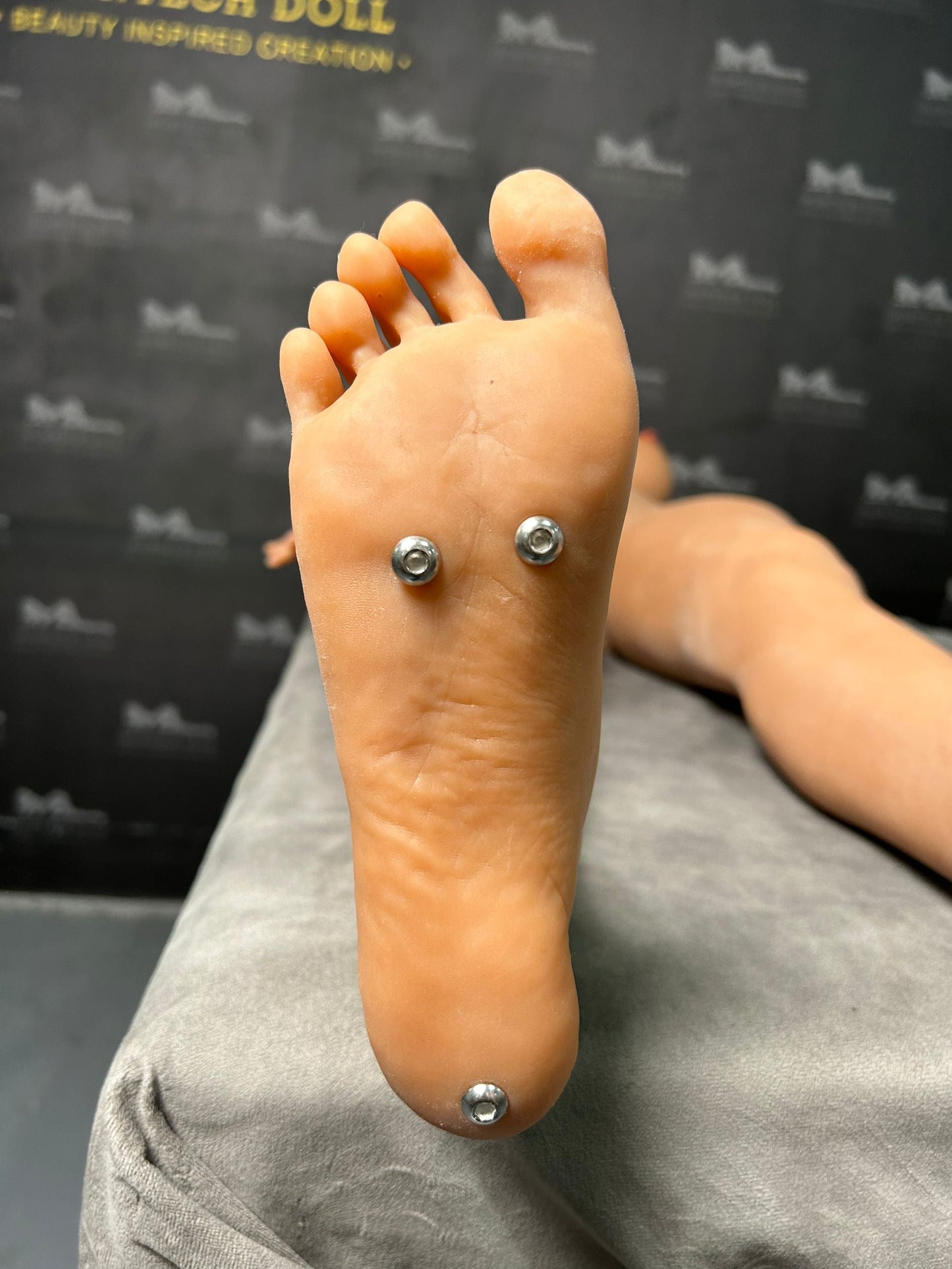 EU In Stock - 159cm/5ft3 E-Cup Silicone Head Sex Doll SG2 - Cecily Dark Tanned