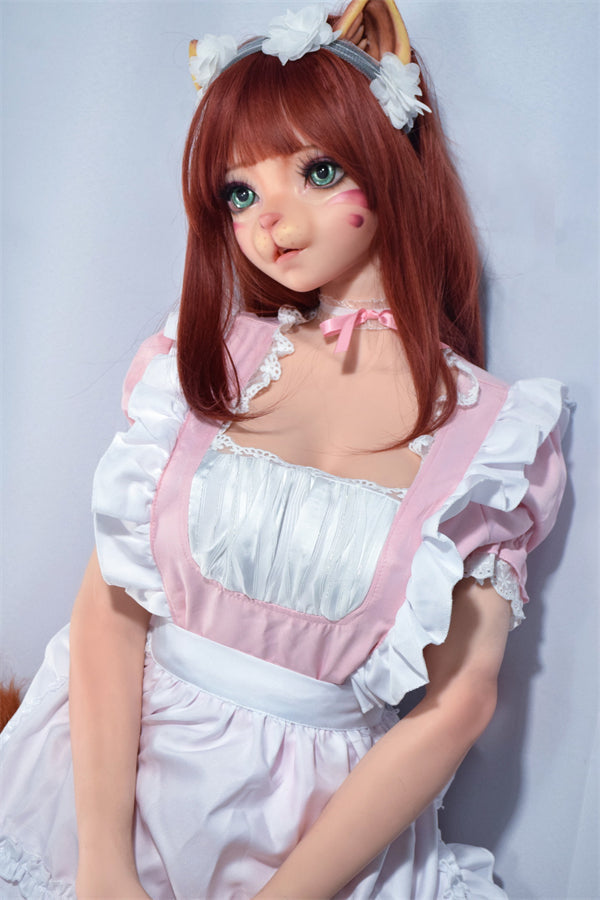 150cm/4ft11 Anime Cat Silicone Furry Hentai Sex Doll - Morikawa Yuki
