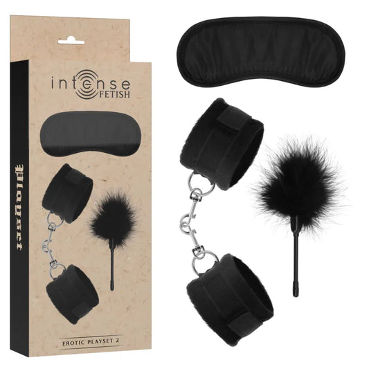 Ensemble Bdsm Cuir Végétalien Intense Fetish