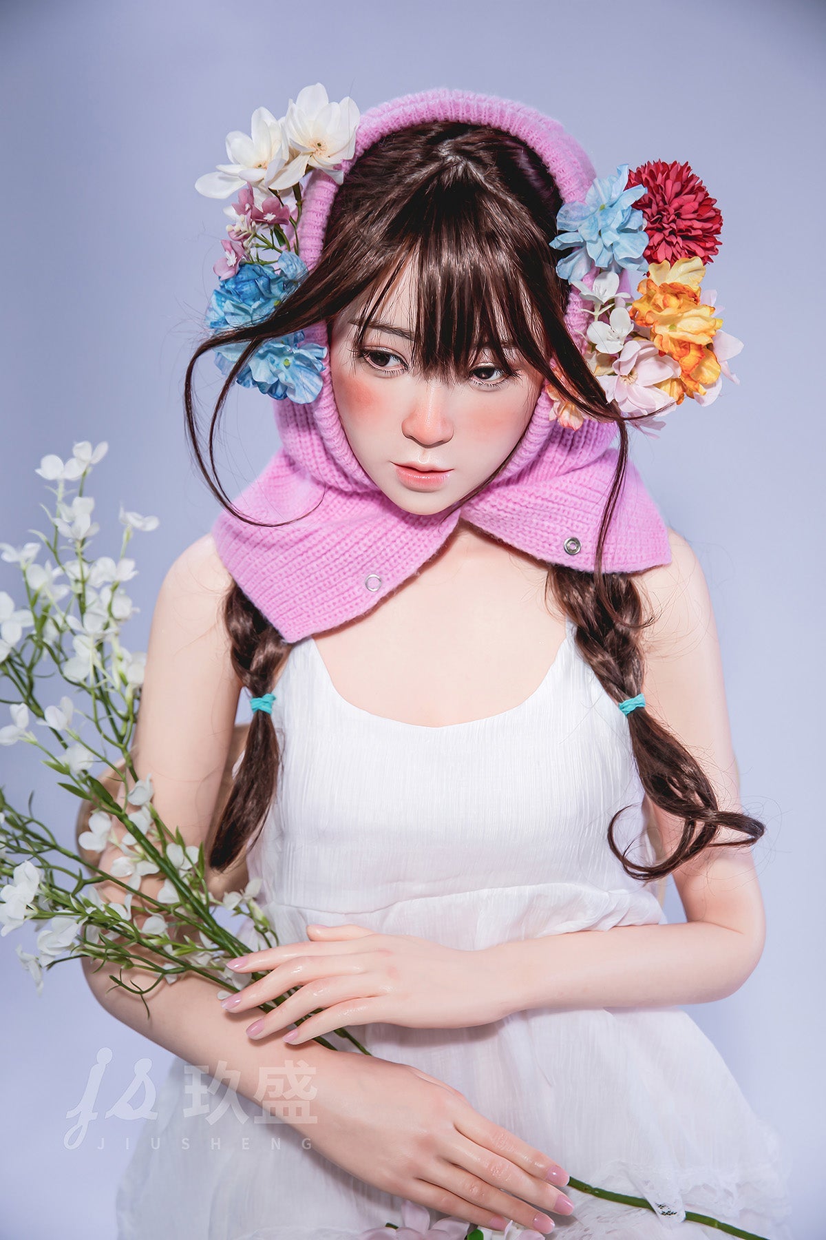 150cm/4ft11 B-Cup Silicone Sex Doll #56 - Enya