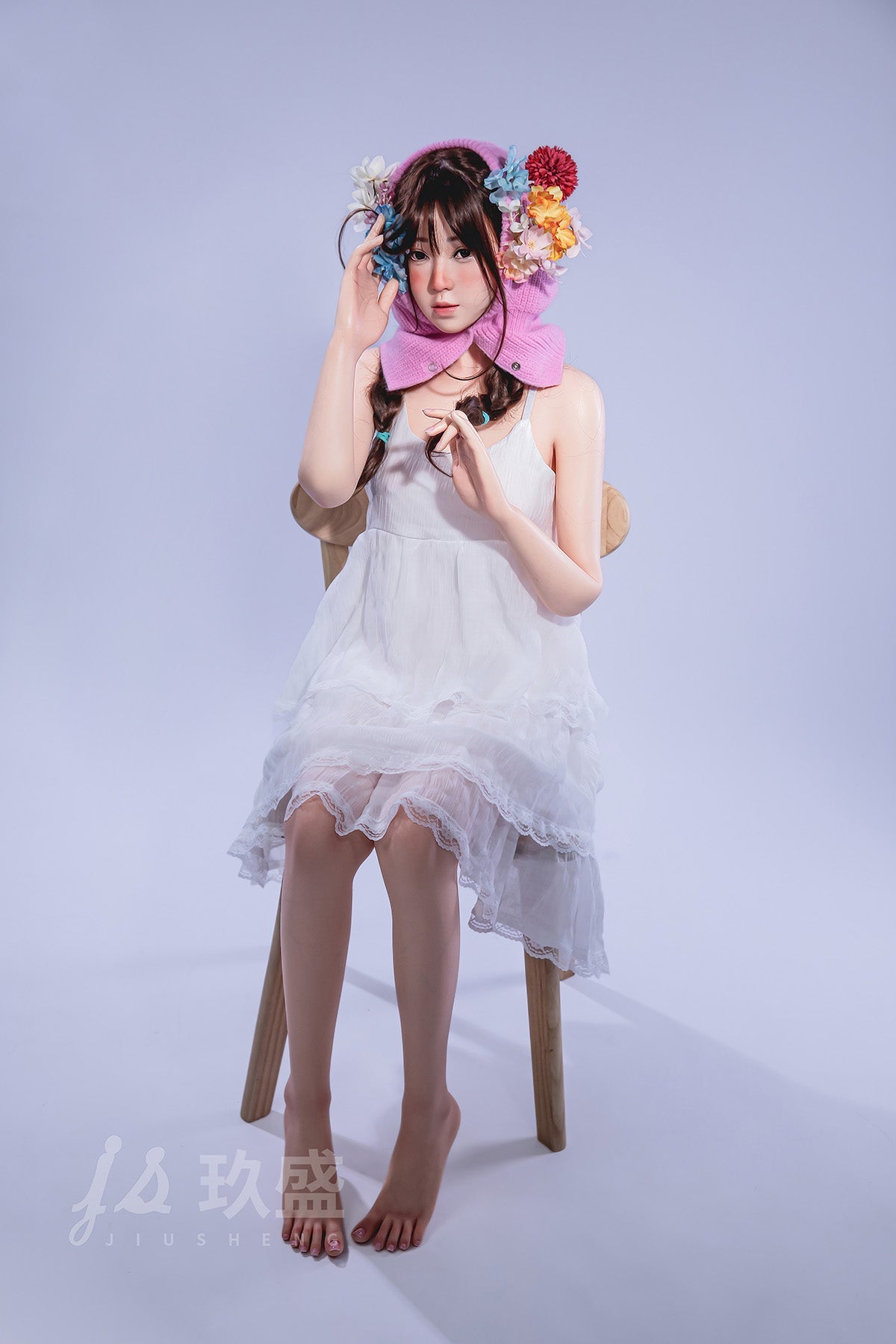 150cm/4ft11 B-Cup Silicone Sex Doll #56 - Enya