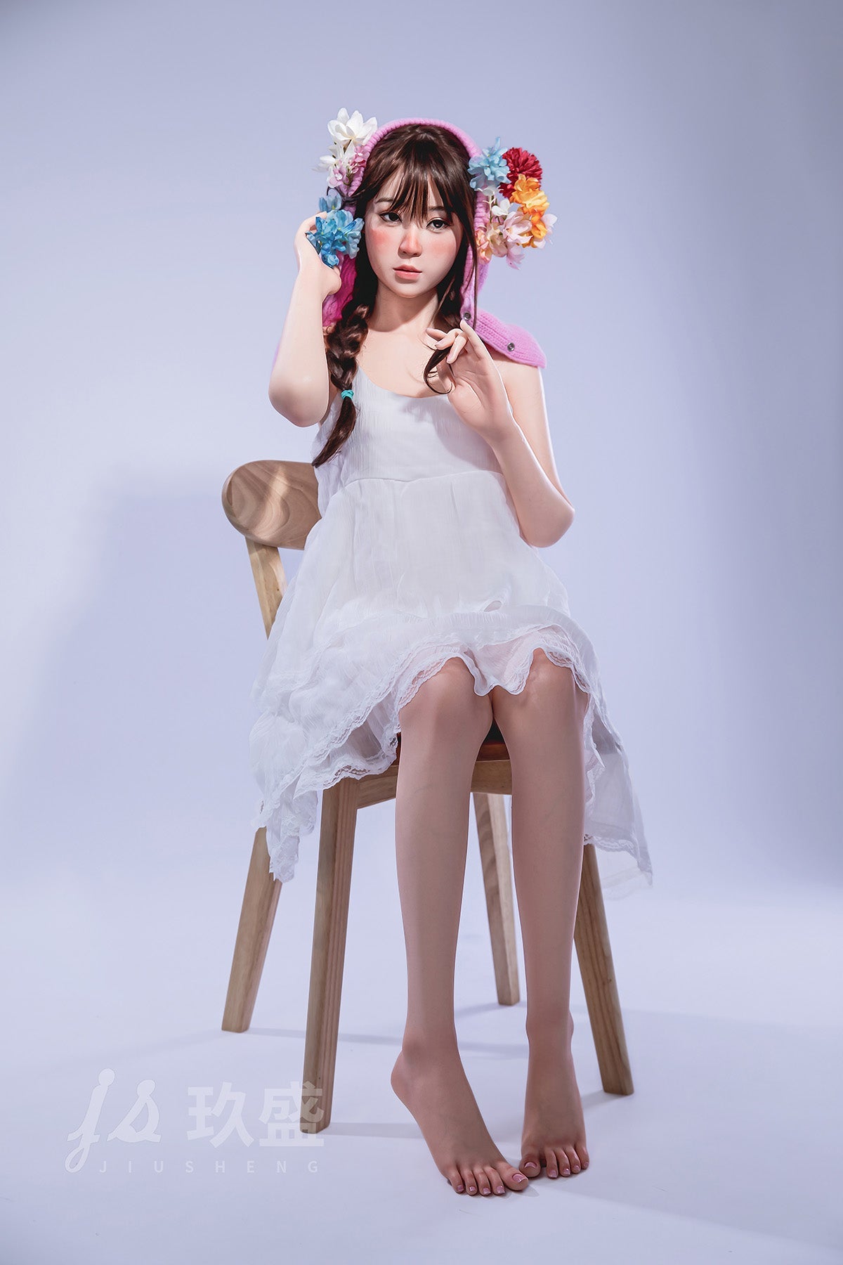 150cm/4ft11 B-Cup Silicone Sex Doll #56 - Enya