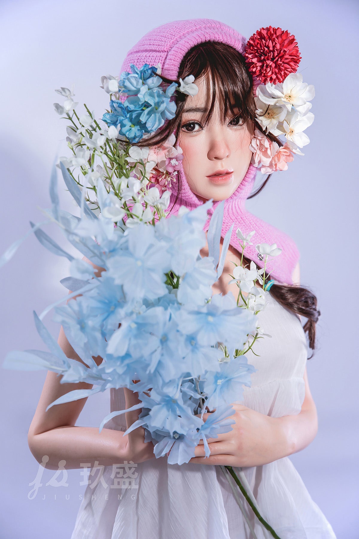 150cm/4ft11 B-Cup Silicone Sex Doll #56 - Enya