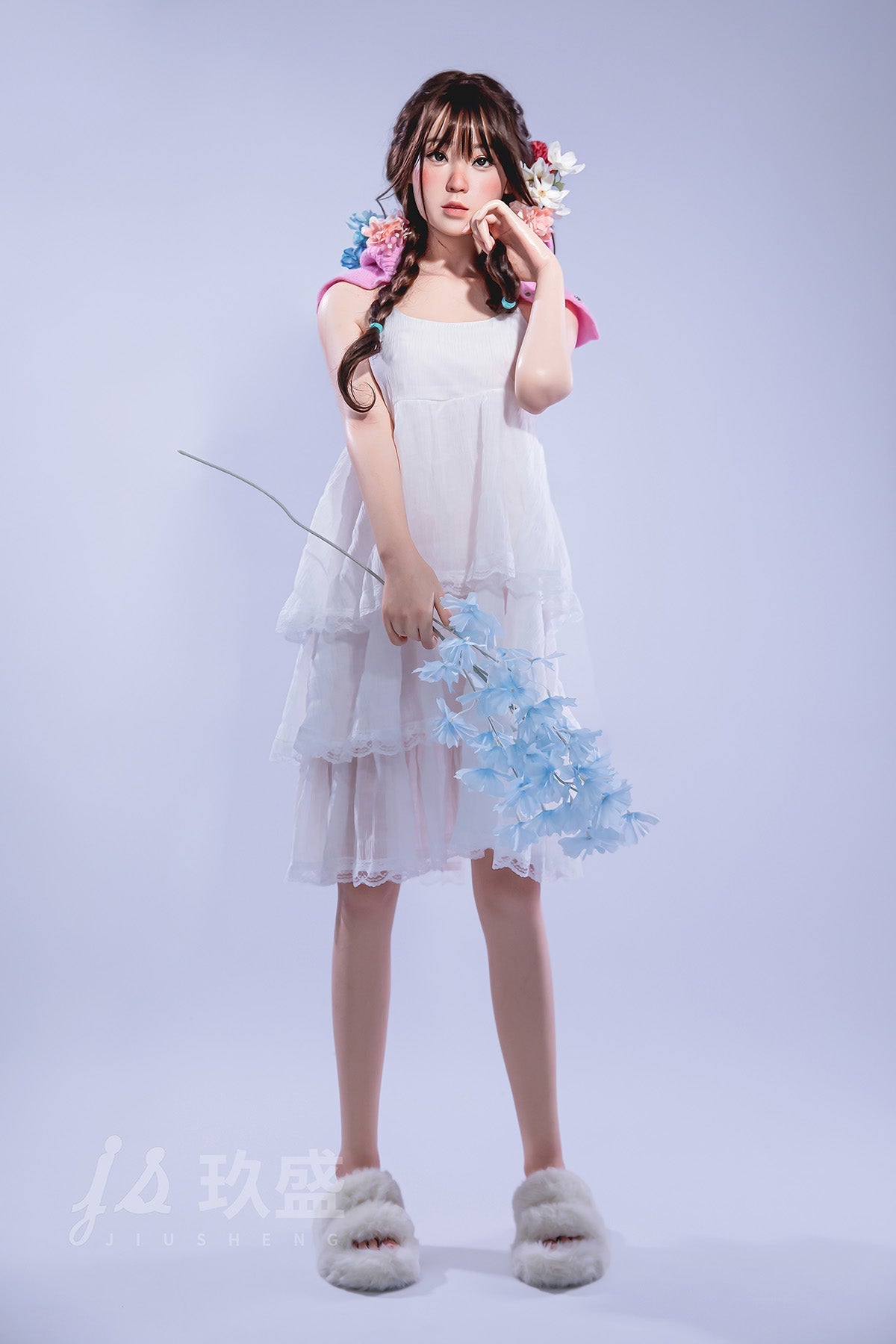 150cm/4ft11 B-Cup Silicone Sex Doll #56 - Enya