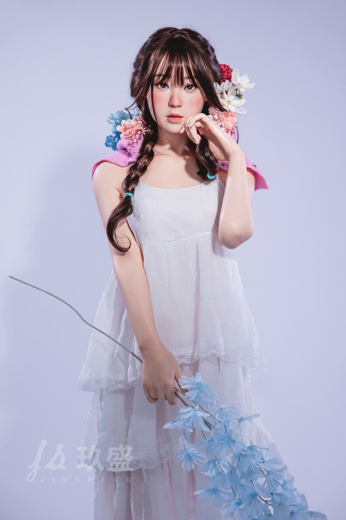 150cm/4ft11 B-Cup Silicone Sex Doll #56 - Enya