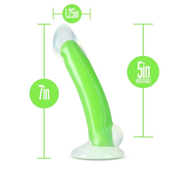 Omnia Glow in the Dark - 7" Dildo