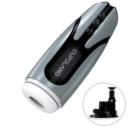 Cupsland 7 Teleskopische Doppel-Vibrations-Eier Training und Masturbation Erwachsenenspielzeug 