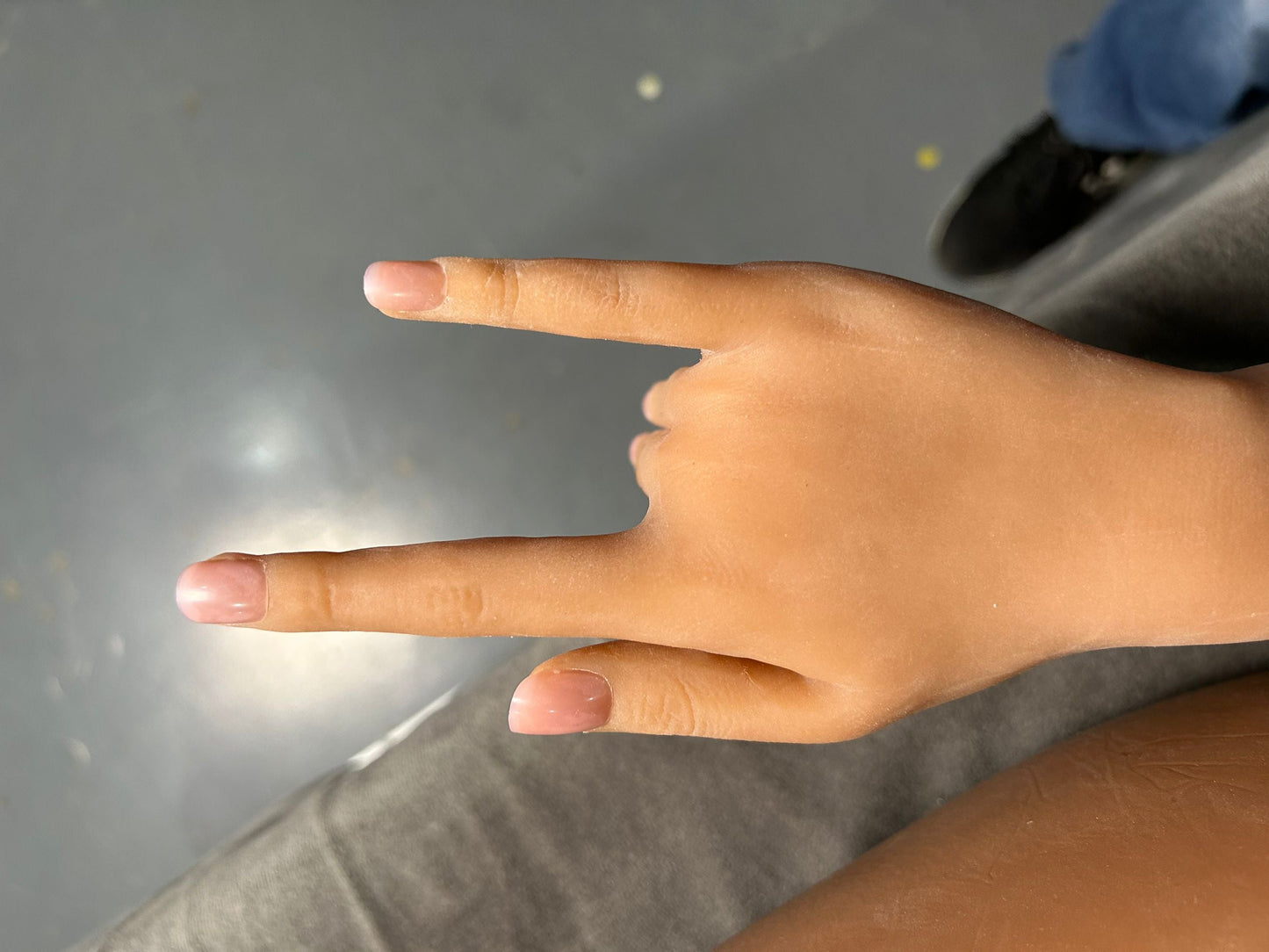 EU In Stock - 159cm/5ft3 E-Cup Silicone Head Sex Doll SG2 - Cecily Dark Tanned