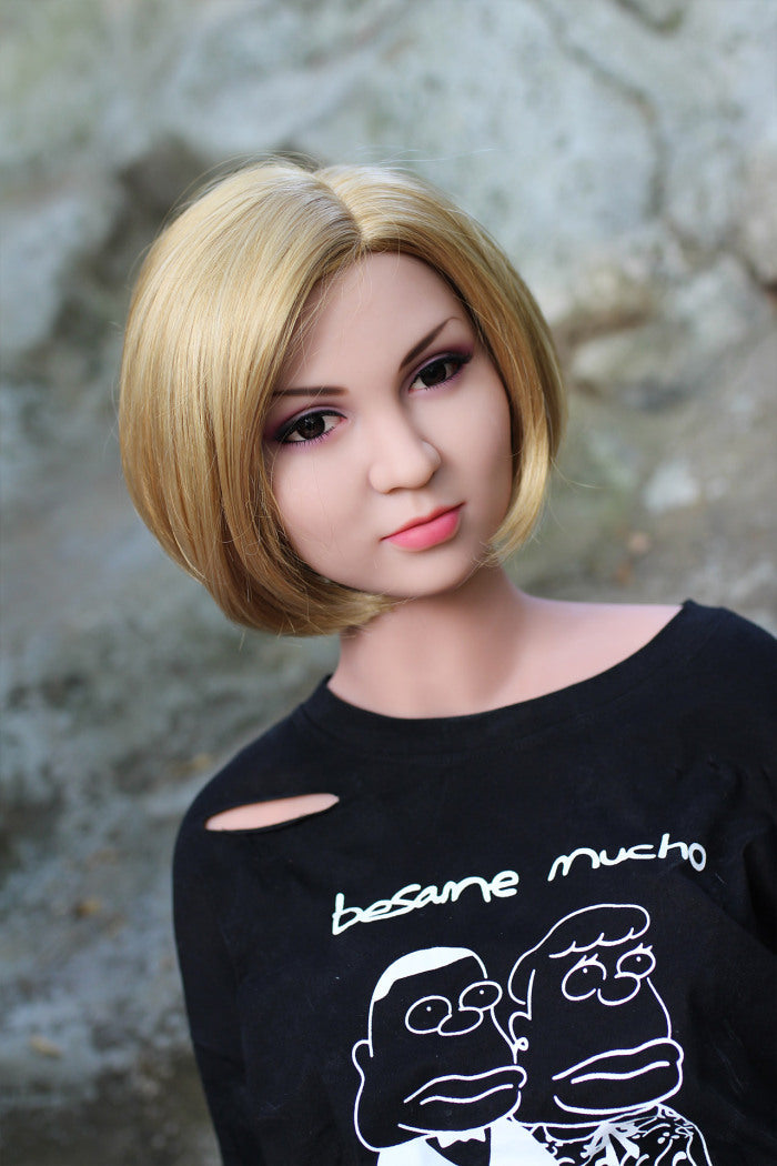 158cm/5ft2 B-cup Short hair Pregnant TPE Sex Doll –69#3