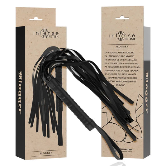 Fouet BDSM Cuir Vegan Ergonomique Haute Qualité Intense Fetish