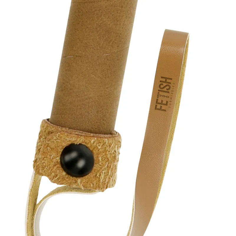 Fouet BDSM en Cuir Vegan Éthique Haute Qualité