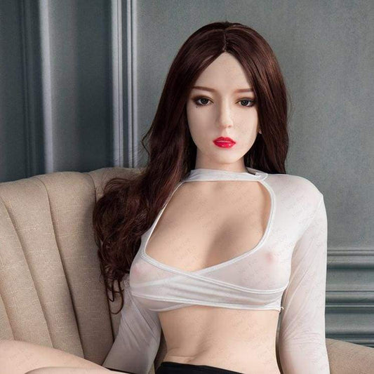 Full Size Solid Silicone Sex Doll Fashion Model Long Hair Honey A19041503 Special Price Asaka