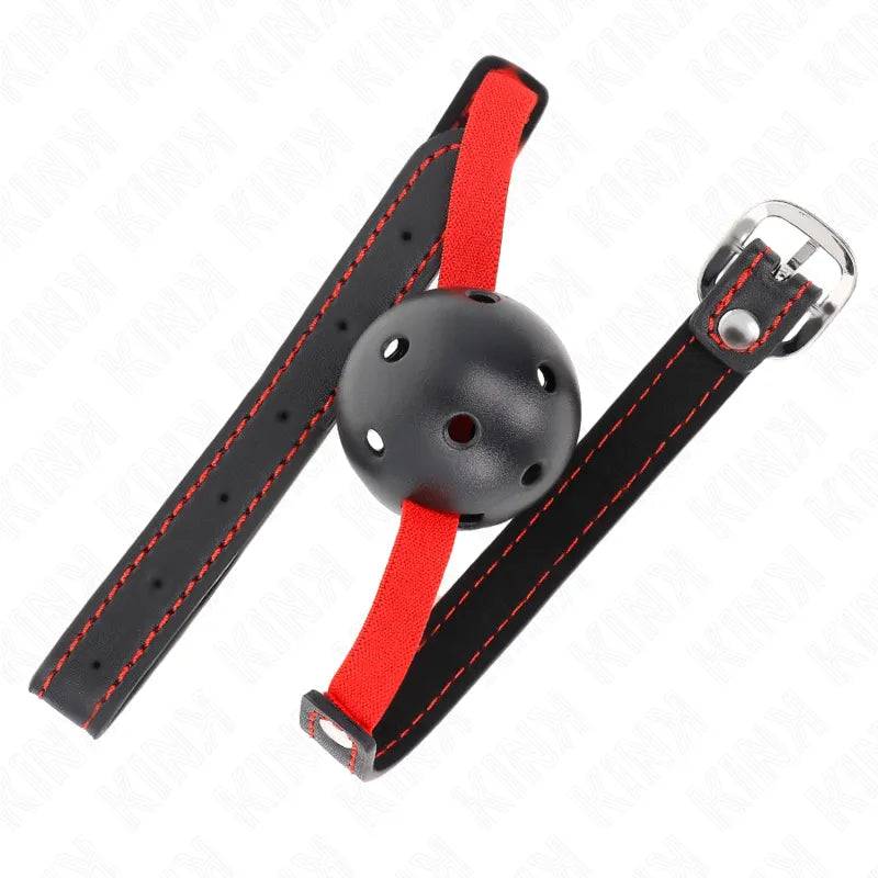 Gag Bdsm Ajustable En Silicone Sécurisé