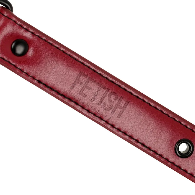 Gag Bdsm En Cuir Vegan Ajustable