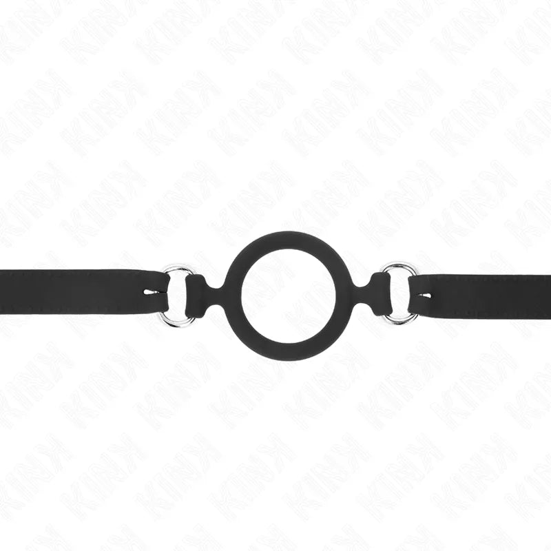 Bdsm-Knebel aus Silikon, verstellbar und farbig