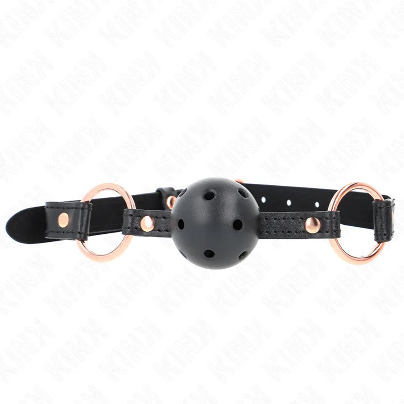 Gag Bdsm En Silicone Confortable Et Ajustable