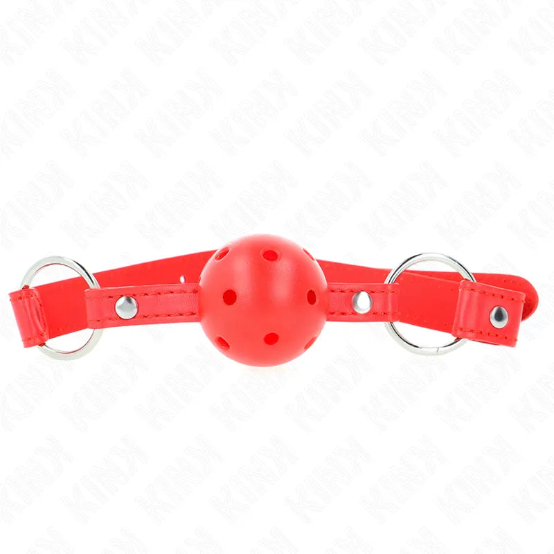 Gag Boule Silicone Bdsm Confortable