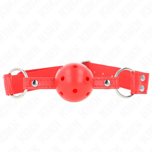 Gag Boule Silicone Confortable Bdsm