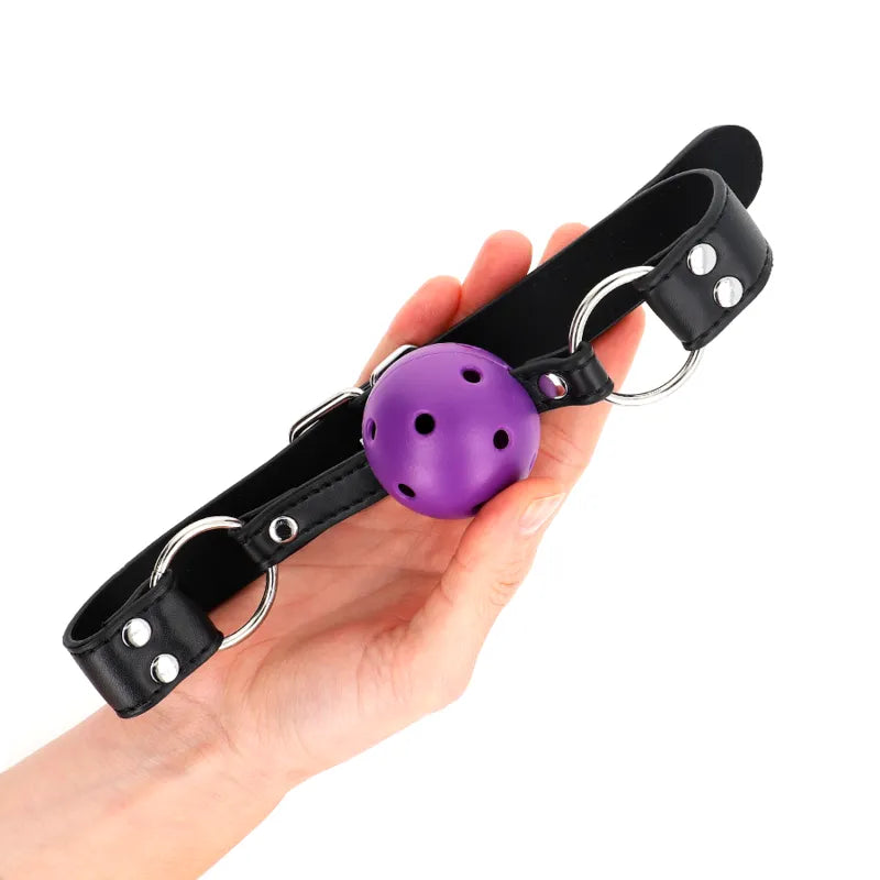 Gags BDSM Silicone Ajustables Confortables et Sécurisés
