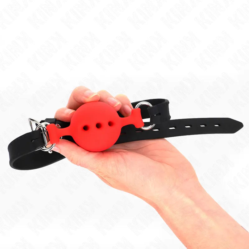 Gags Bdsm En Silicone Ajustables Et Colorés