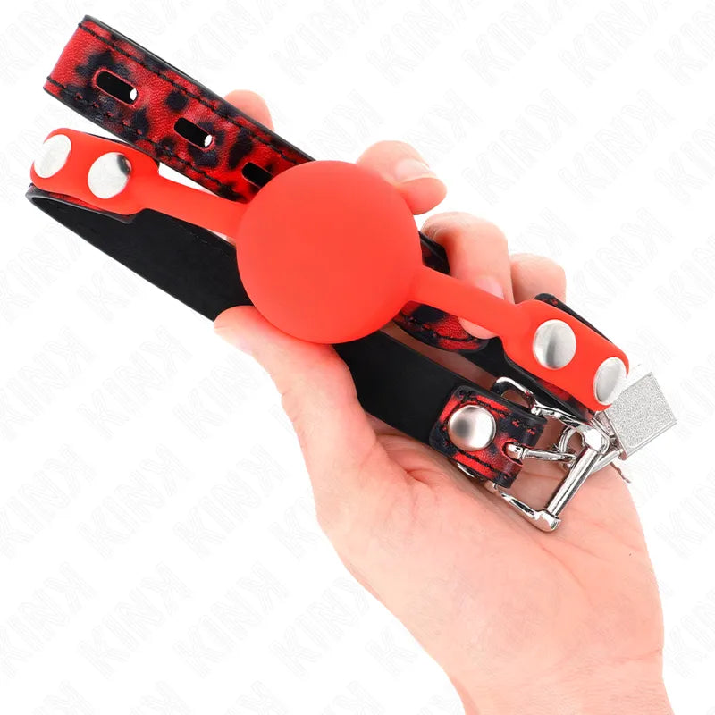 Gags Bdsm En Silicone Ajustables Pour Confort Et Sécurité