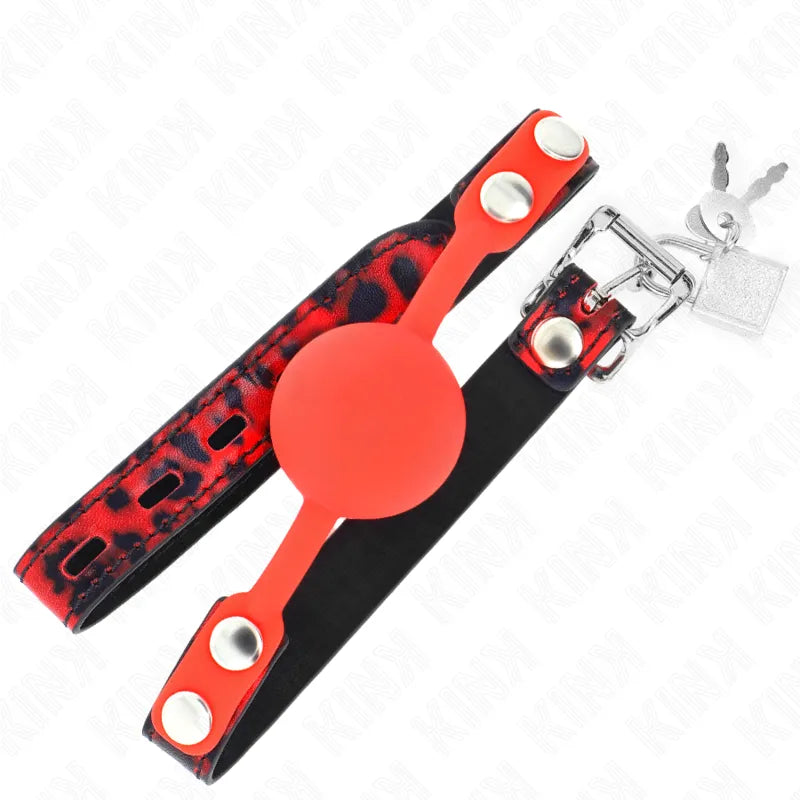 Gags Bdsm En Silicone Ajustables Pour Confort Et Sécurité