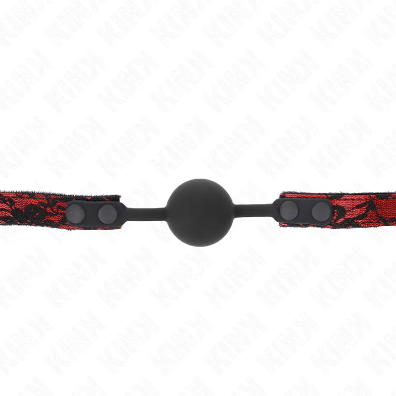 Gag BDSM Silicone Confort Sécurité Ajustable