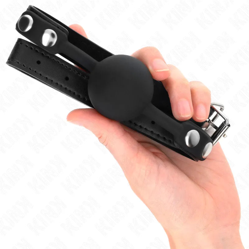 Knebel BDSM Silikon Confort Résistant Ajustables