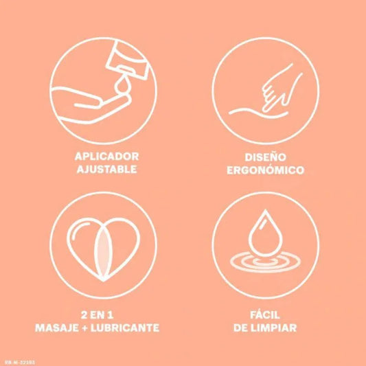 Gel De Massage Lubrifiant Ylang Ylang 200Ml