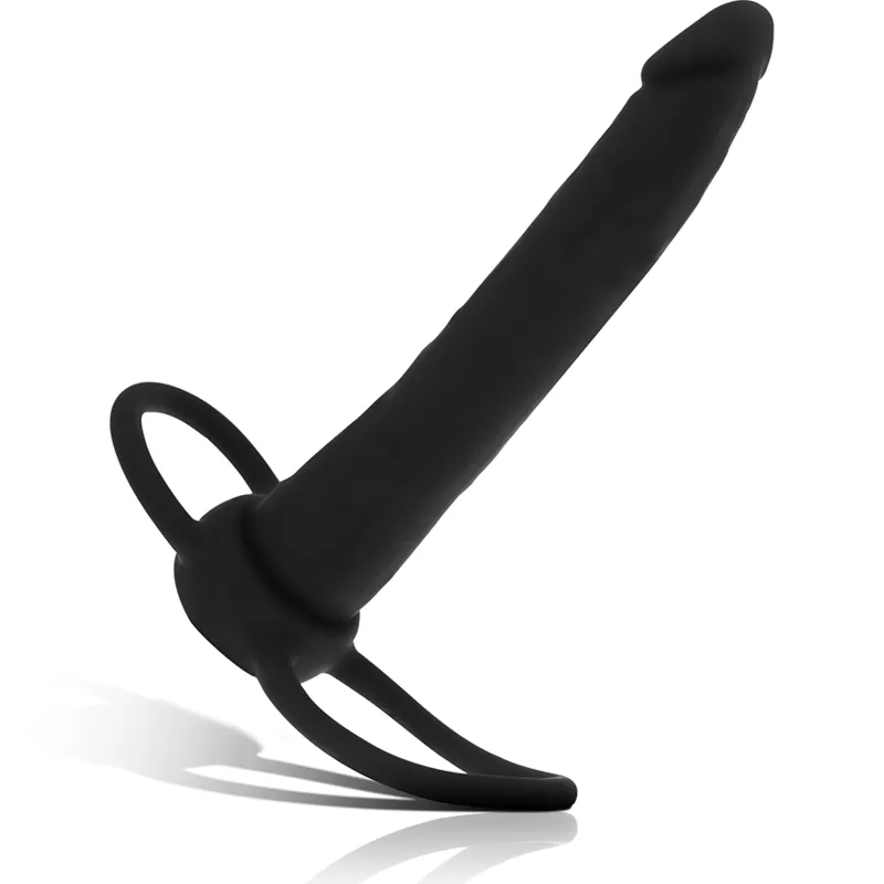 Gode Anal En Silicone Noir Luxe