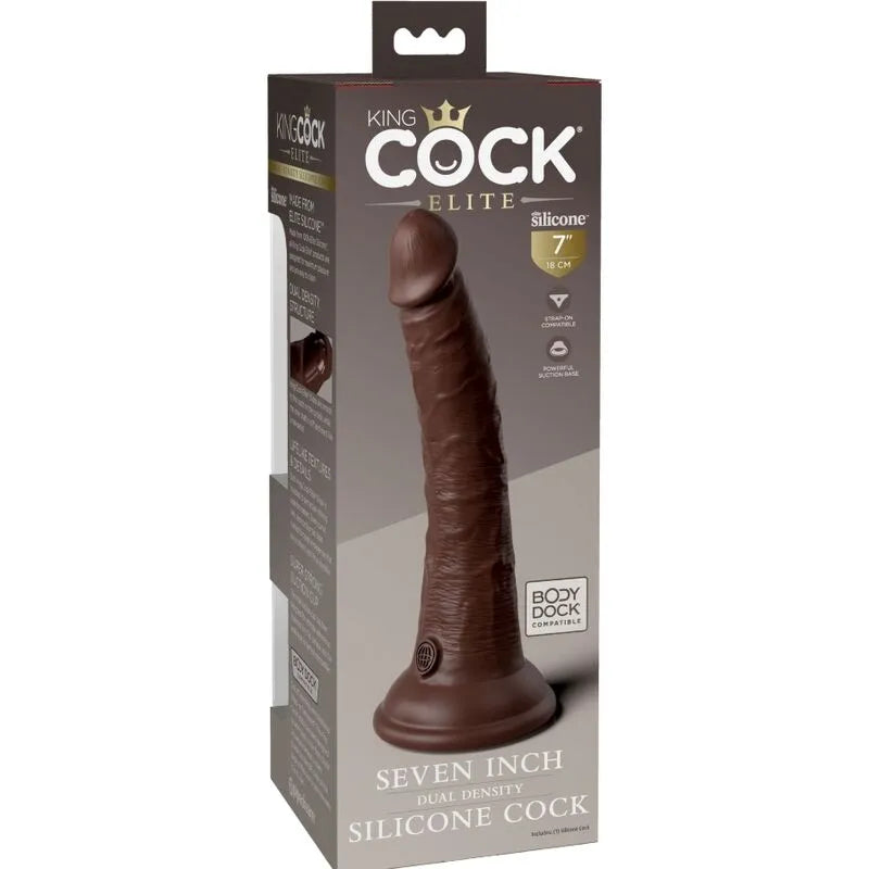 Gode Silicone Réaliste Doux Ventouse 21cm