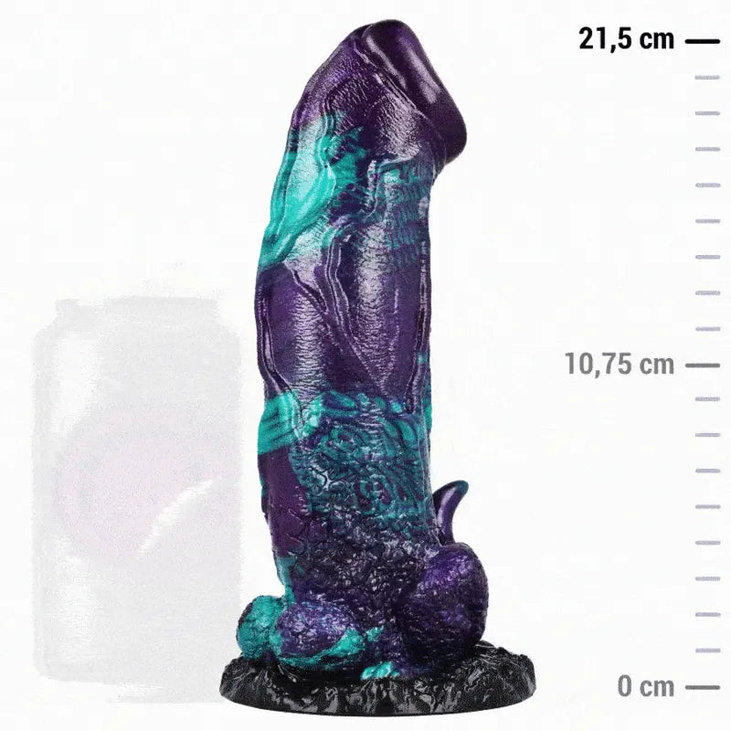 Gode silicone Basilisk inspiré mythologie grecque