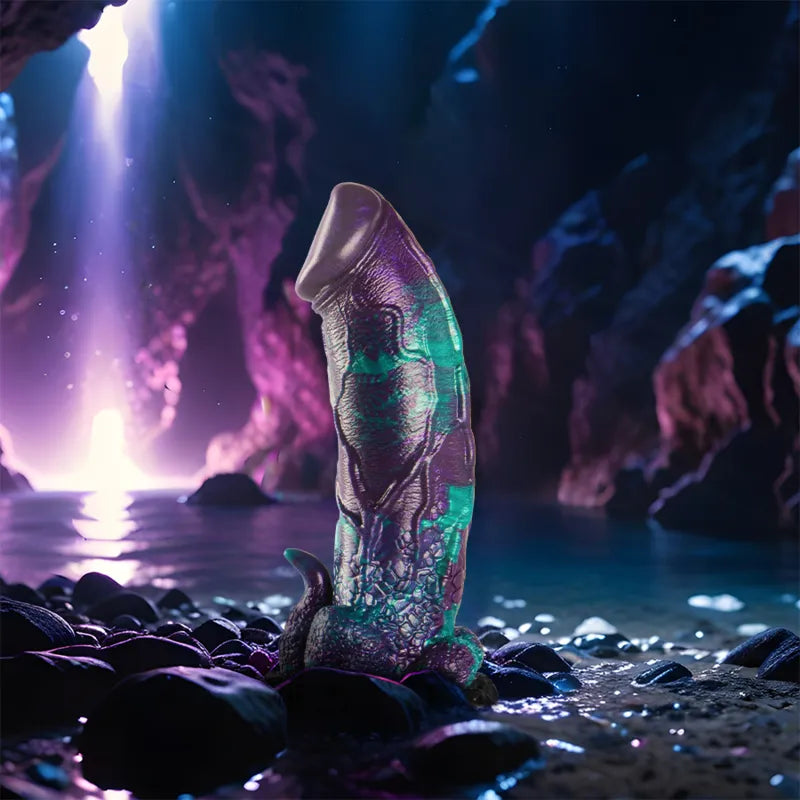 Gode silicone Basilisk inspiré mythologie grecque