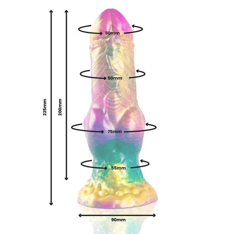 Gode En Silicone Mythologique Vibrant
