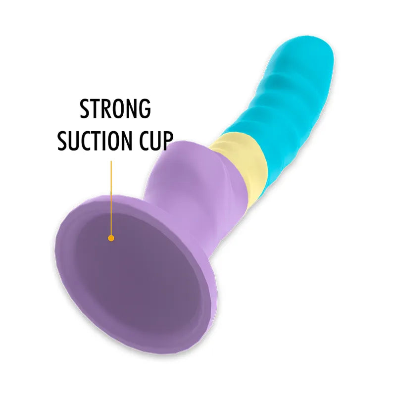 Gode Fantaisie Pastel Silicone Taille M