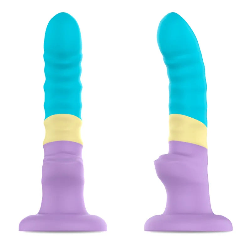Gode Fantaisie Pastel Silicone Taille M