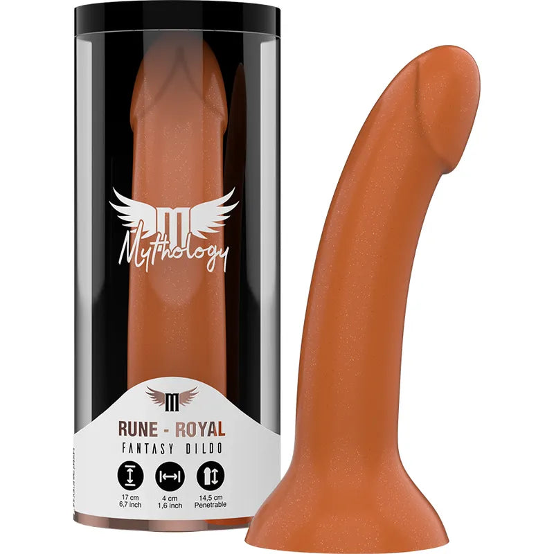 Gode Fantasy Silicone Doré Pegging