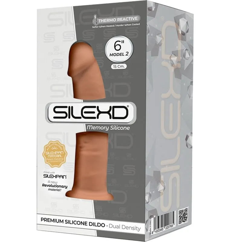 Gode Réaliste Silicone Double Densité avec Ventouse Puissante
