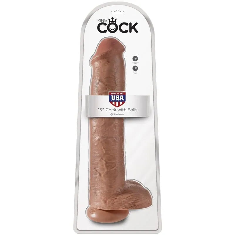Gode ​​Réaliste King Cock Ventouse Pvc
